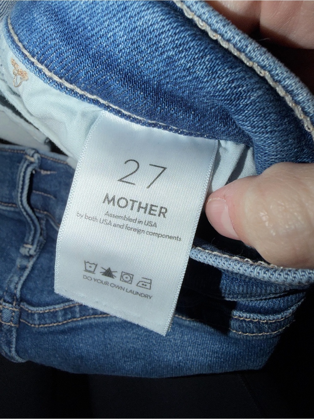 New MOTHER The Hustler Ankle Fray Jeans - Picture 5 of 6